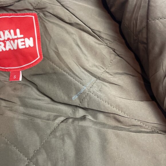 Fjallraven Greenland Parka (89259) Jacket Women Sz S Dark Olive green (Read) - Picture 12 of 16